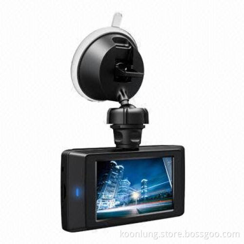 Koonlung Car Black Box with Camera 2.7-inch Screen 2.1-megapixel CMOS 1,080P 16:9 G-sensor HDMI